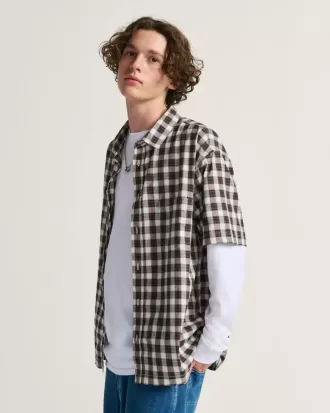 Monte Pläd Button Up Skjorta