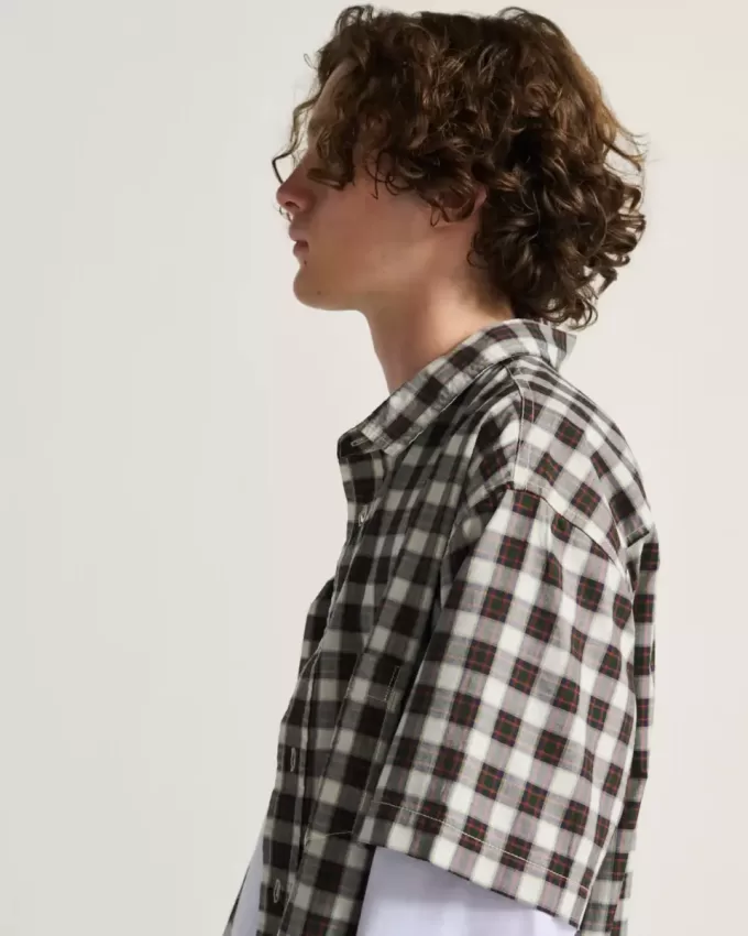 Monte Pläd Button Up Skjorta
