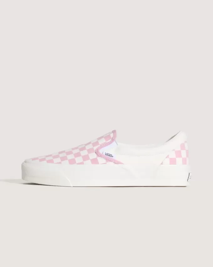 Premium Classic Slip-On Checkerboard Sko Premium Classic Slip-On Checkerboard Sko