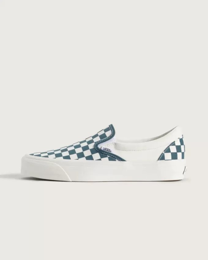 Premium Classic Slip-On Checkerboard Sko Premium Classic Slip-On Checkerboard Sko