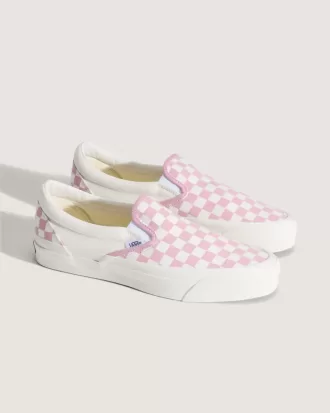 Premium Classic Slip-On Checkerboard Sko