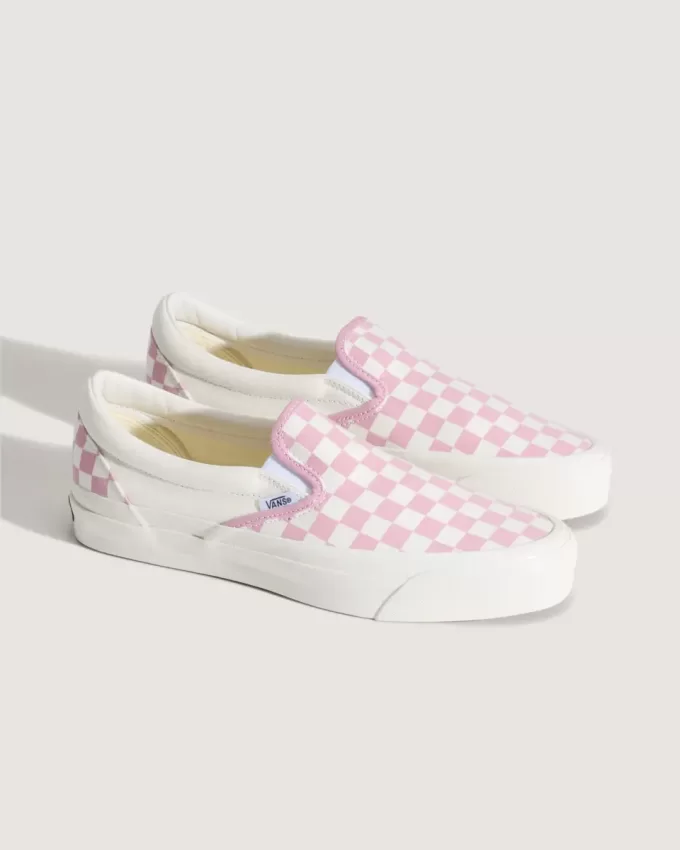 Premium Classic Slip-On Checkerboard Sko Premium Classic Slip-On Checkerboard Sko