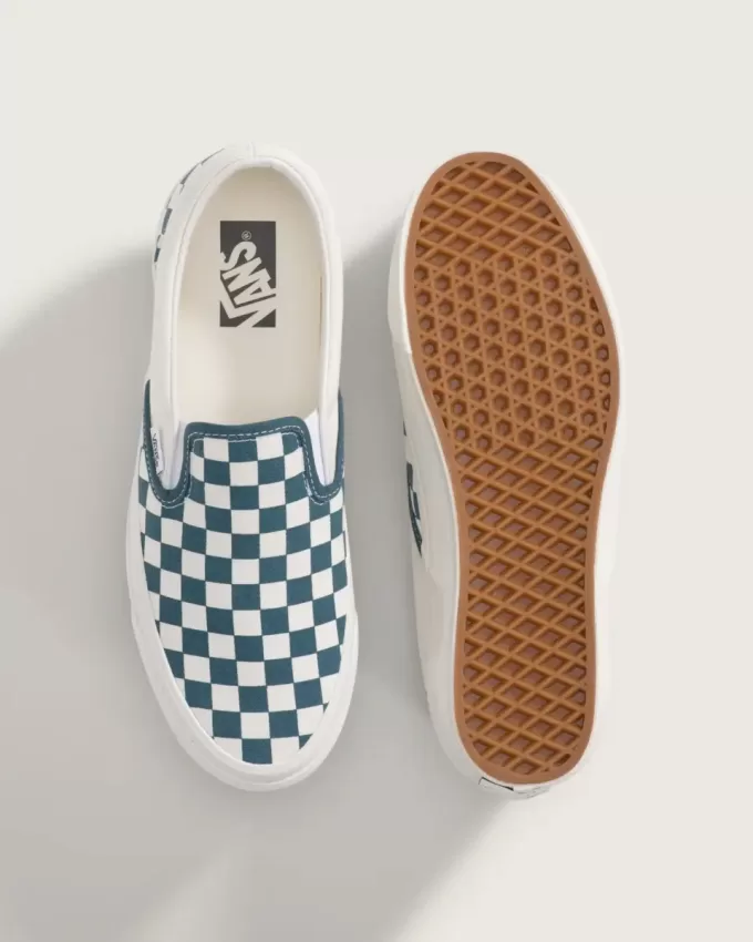 Premium Classic Slip-On Checkerboard Sko Premium Classic Slip-On Checkerboard Sko