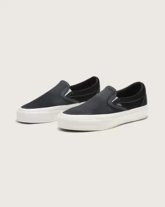 Premium Classic Slip-On Satin Sko