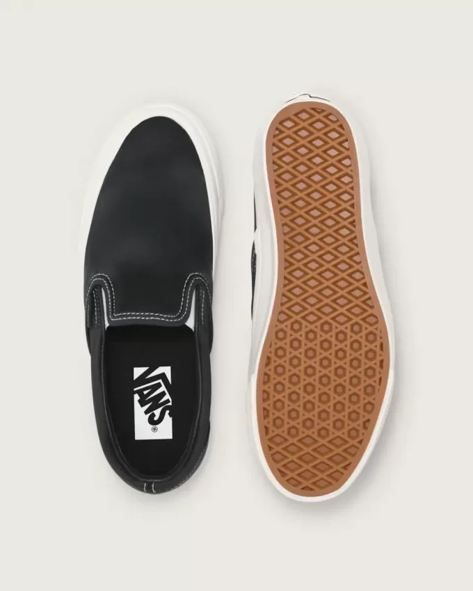 Premium Classic Slip-On Satin Sko Premium Classic Slip-On Satin Sko