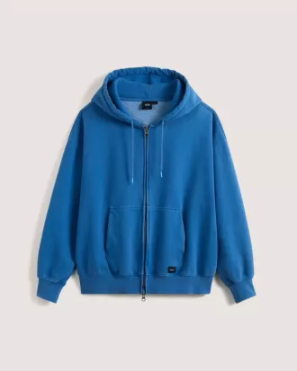 Premium hoodie med dragkedja