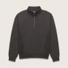 Premium sweatshirt med halv dragkedja Premium sweatshirt med halv dragkedja