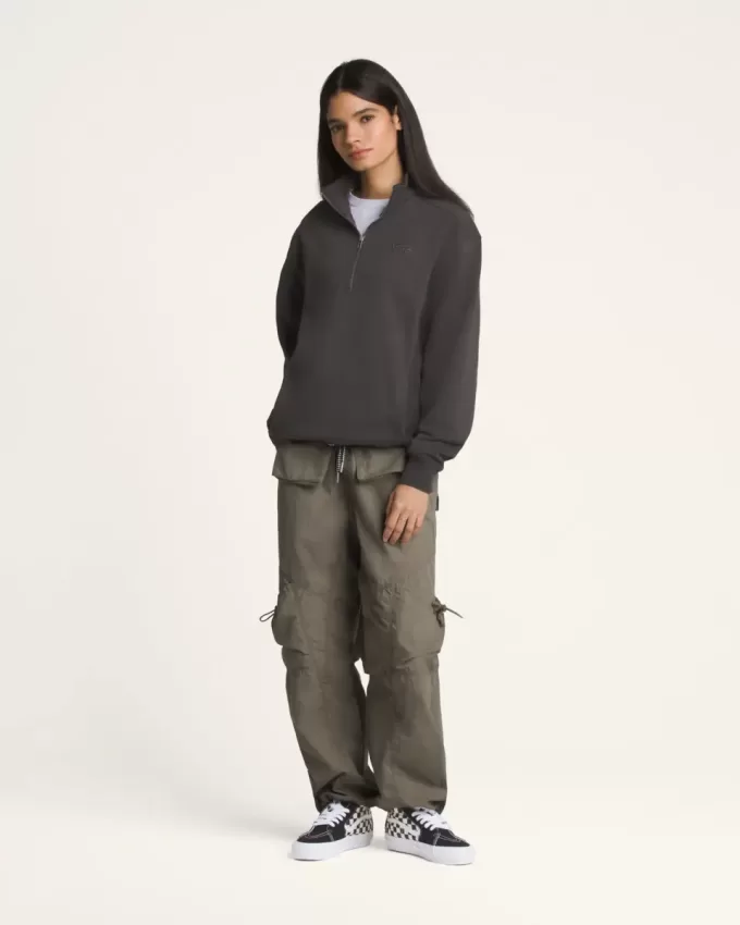 Premium sweatshirt med halv dragkedja Premium sweatshirt med halv dragkedja