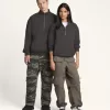 Premium sweatshirt med halv dragkedja Premium sweatshirt med halv dragkedja