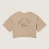 Provisorisk Relax Crop T-shirt