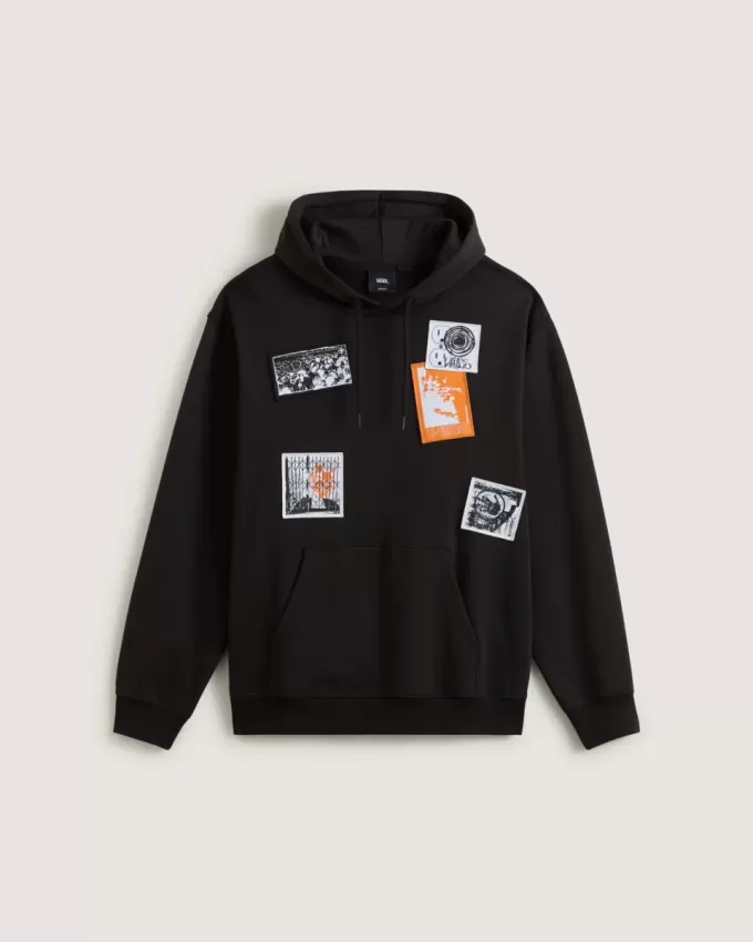 Punk Patch Pullover Hoodie Punk Patch Pullover Hoodie