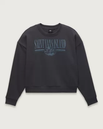Retro Isle Graphic Crew Sweatshirt