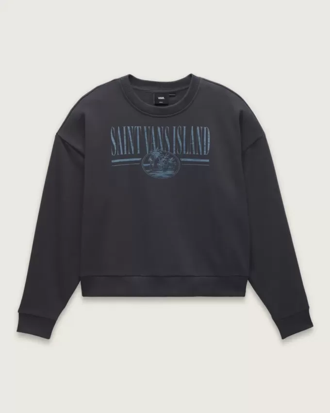 Retro Isle Graphic Crew Sweatshirt Retro Isle Graphic Crew Sweatshirt