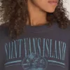 Retro Isle Graphic Crew Sweatshirt Retro Isle Graphic Crew Sweatshirt