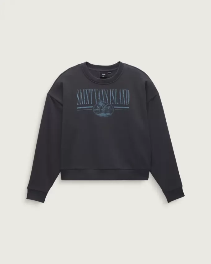Retro Isle Graphic Crew Sweatshirt Retro Isle Graphic Crew Sweatshirt