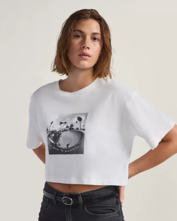 Rhythm Relaxed Crop T-shirt Rhythm Relaxed Crop T-shirt