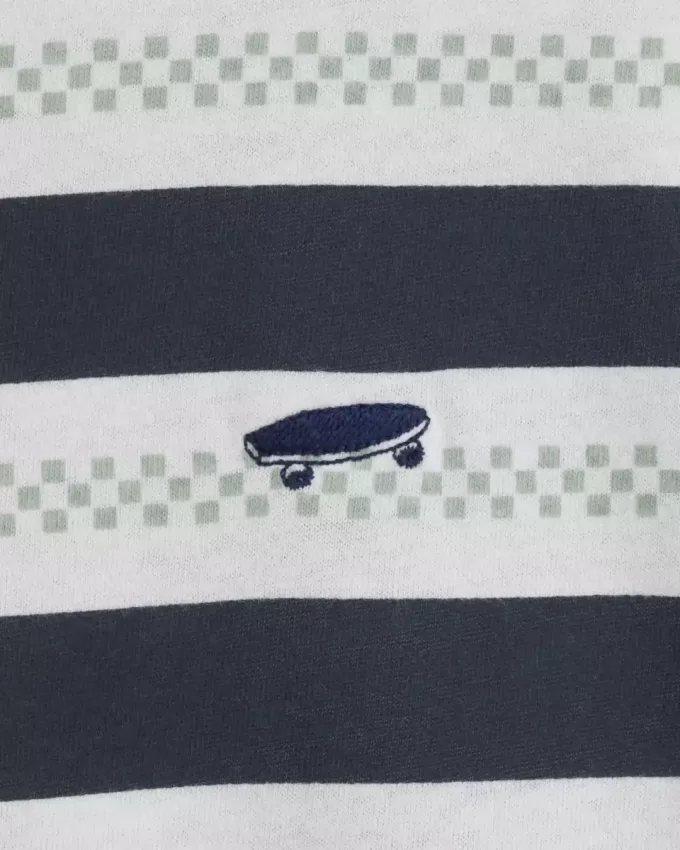 Salton Stripe Checkerboard T-shirt Salton Stripe Checkerboard T-shirt