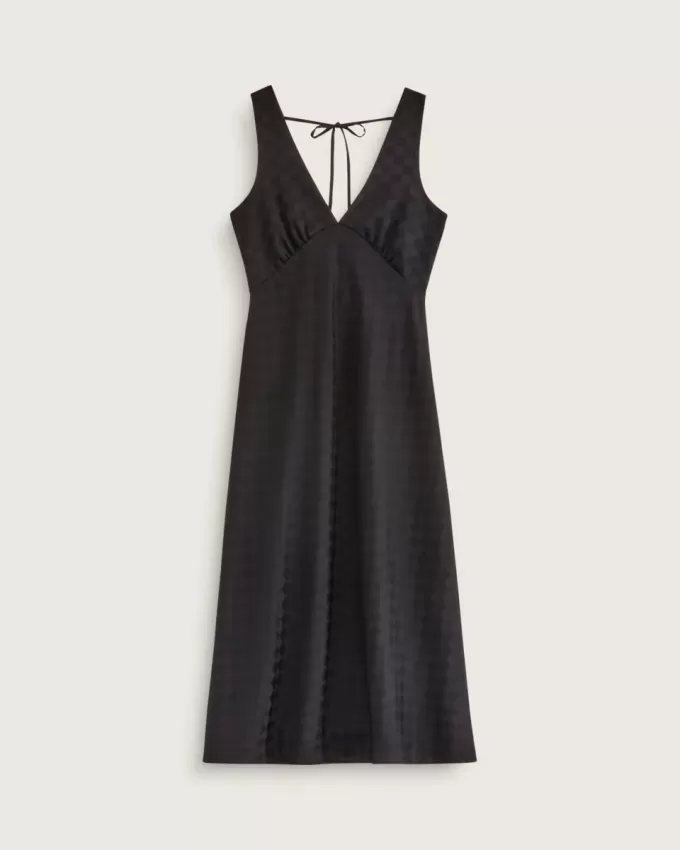 Sandra Checkerboard Slip Dress Sandra Checkerboard Slip Dress