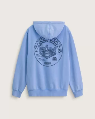 Scratched Records Pullover Hoodie