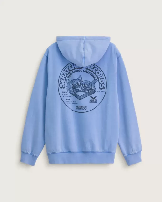 Scratched Records Pullover Hoodie Scratched Records Pullover Hoodie