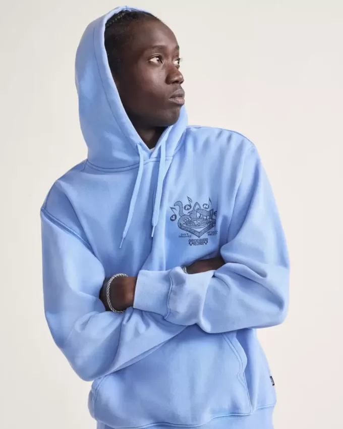 Scratched Records Pullover Hoodie Scratched Records Pullover Hoodie