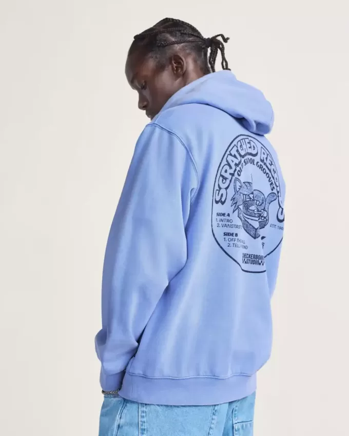 Scratched Records Pullover Hoodie Scratched Records Pullover Hoodie