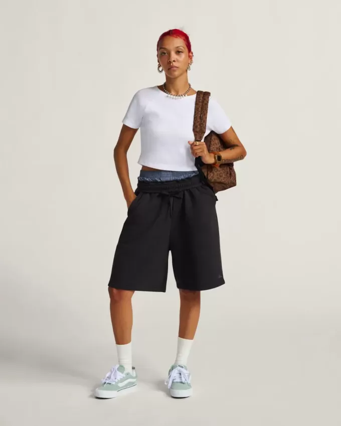 Script Logo Fleece Shorts Script Logo Fleece Shorts