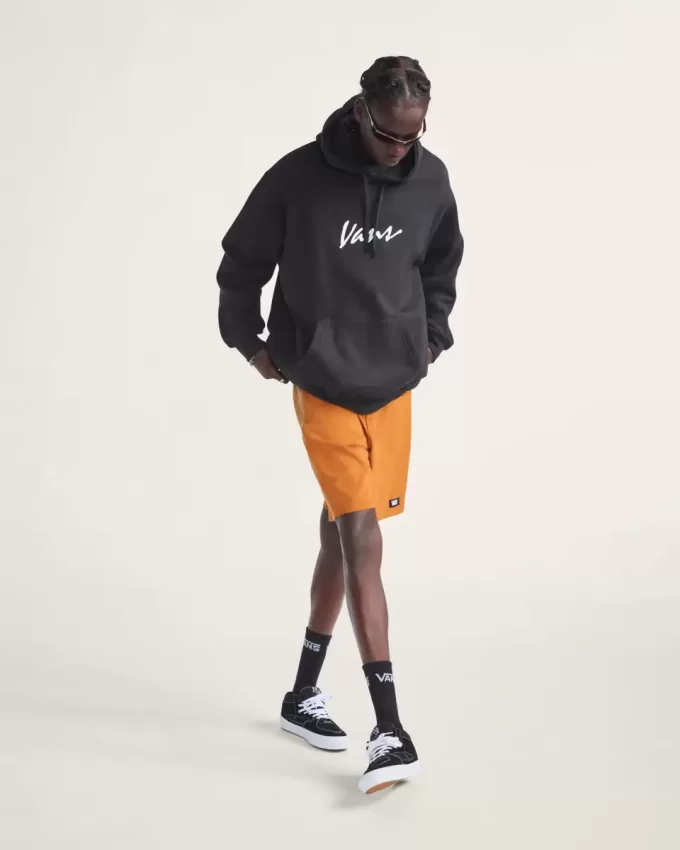 Scripted Vans Pullover Hoodie Scripted Vans Pullover Hoodie