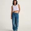 Sirelle broderade jeansbyxor Sirelle broderade jeansbyxor