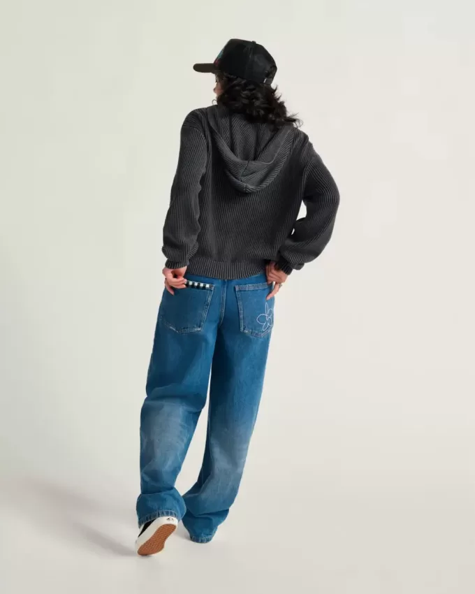 Sirelle broderade jeansbyxor Sirelle broderade jeansbyxor