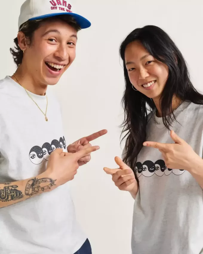 Skate Yin Yang Eyes T-shirt Skate Yin Yang Eyes T-shirt