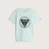 Små barn lappade i T-shirt Små barn lappade i T-shirt
