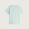 Små barn lappade i T-shirt Små barn lappade i T-shirt