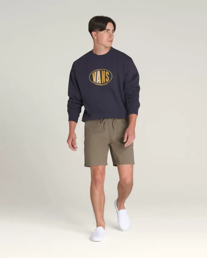 Sortiment avslappnade elastiska 18-tumsshorts Sortiment avslappnade elastiska 18-tumsshorts
