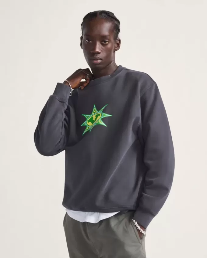 Star Checker Crew Sweatshirt Star Checker Crew Sweatshirt