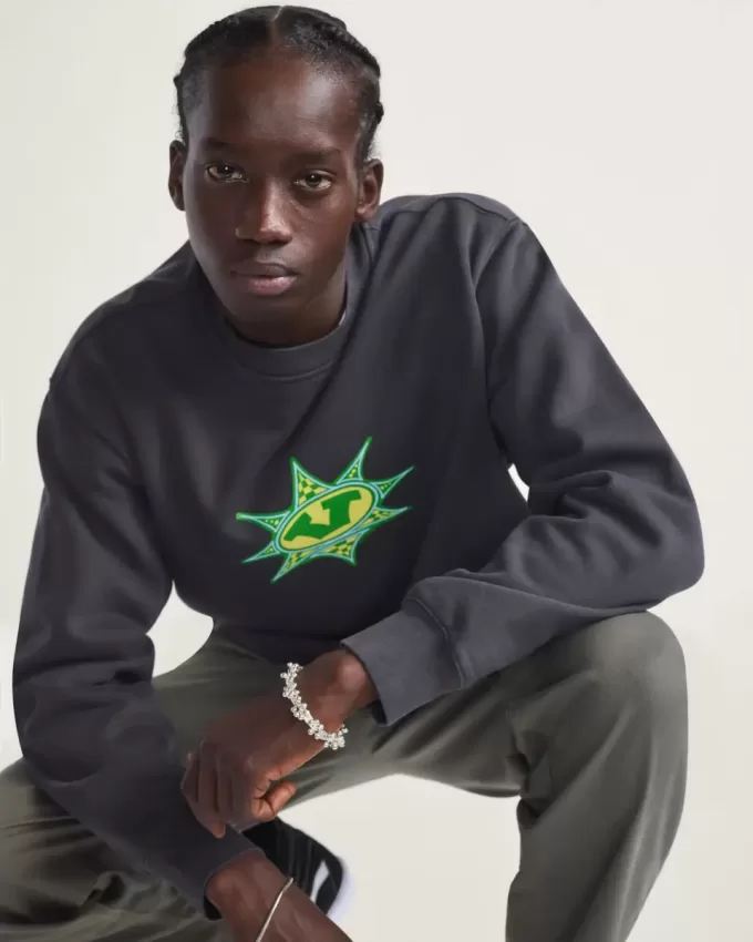 Star Checker Crew Sweatshirt Star Checker Crew Sweatshirt