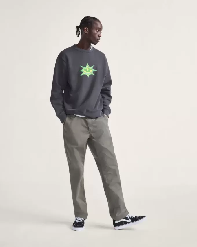 Star Checker Crew Sweatshirt Star Checker Crew Sweatshirt