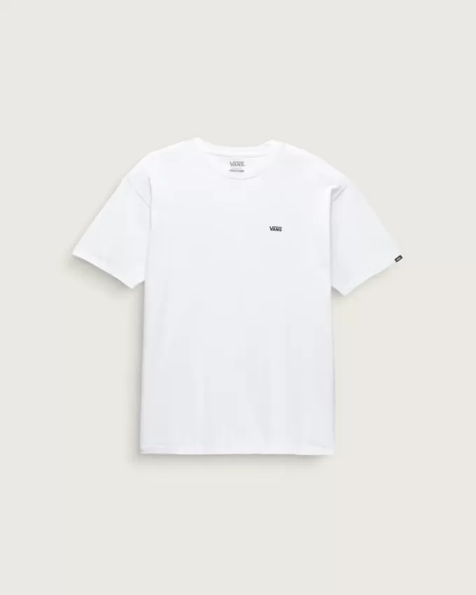 T-shirt med logotyp för vänster bröst