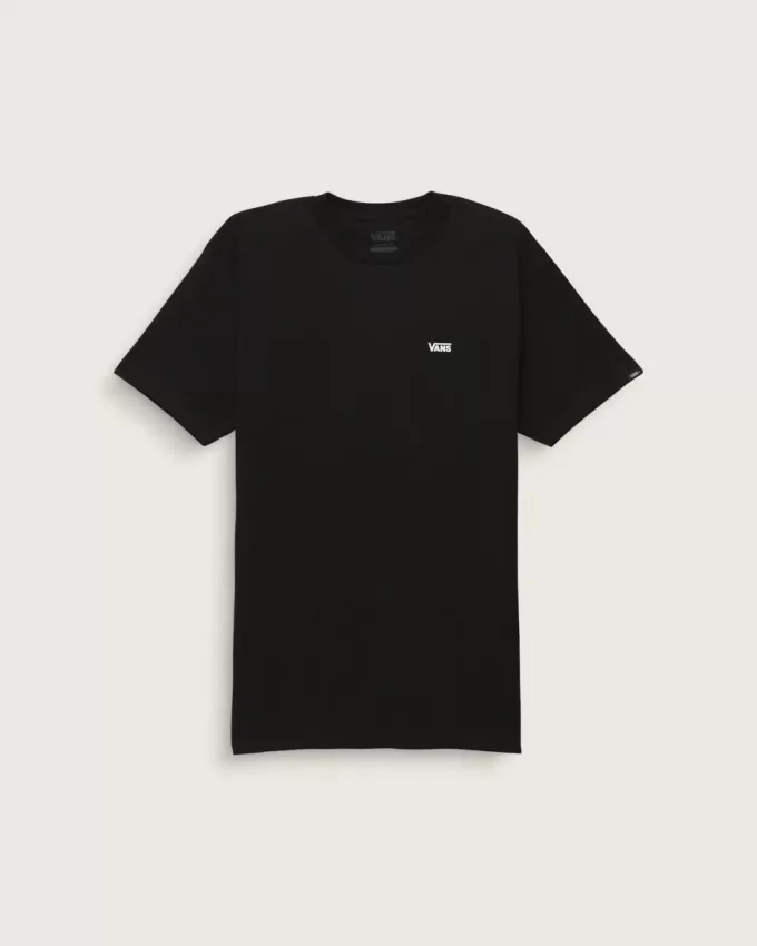 T-shirt med logotyp för vänster bröst