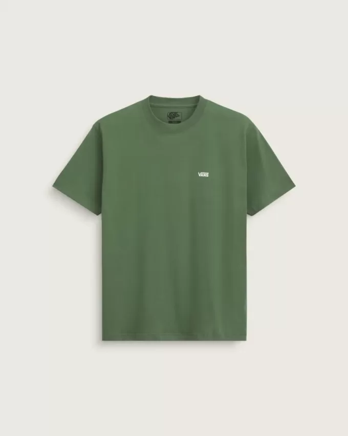 T-shirt med logotyp för vänster bröst