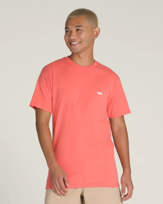 T-shirt med logotyp för vänster bröst