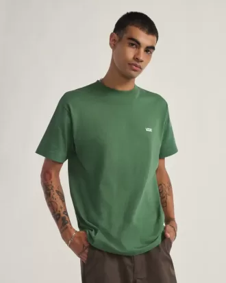 T-shirt med logotyp för vänster bröst