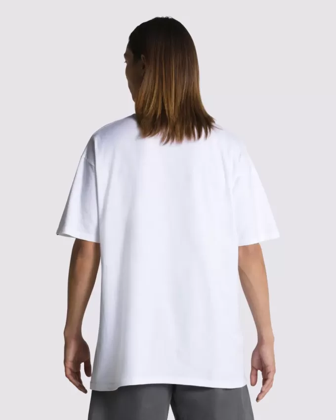 T-shirt med logotyp för vänster bröst