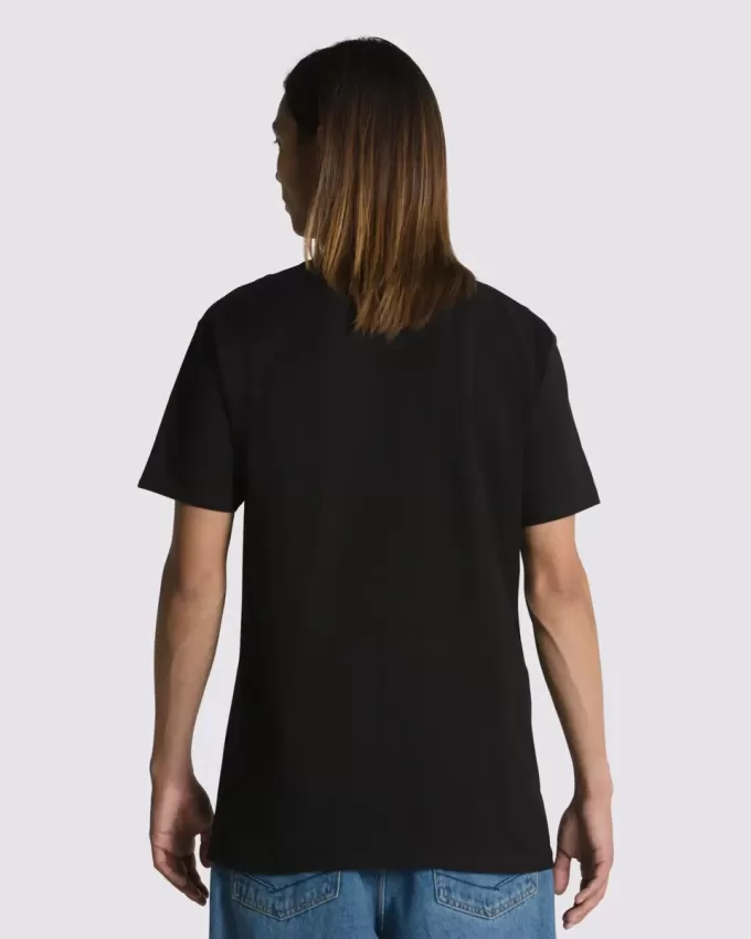 T-shirt med logotyp för vänster bröst