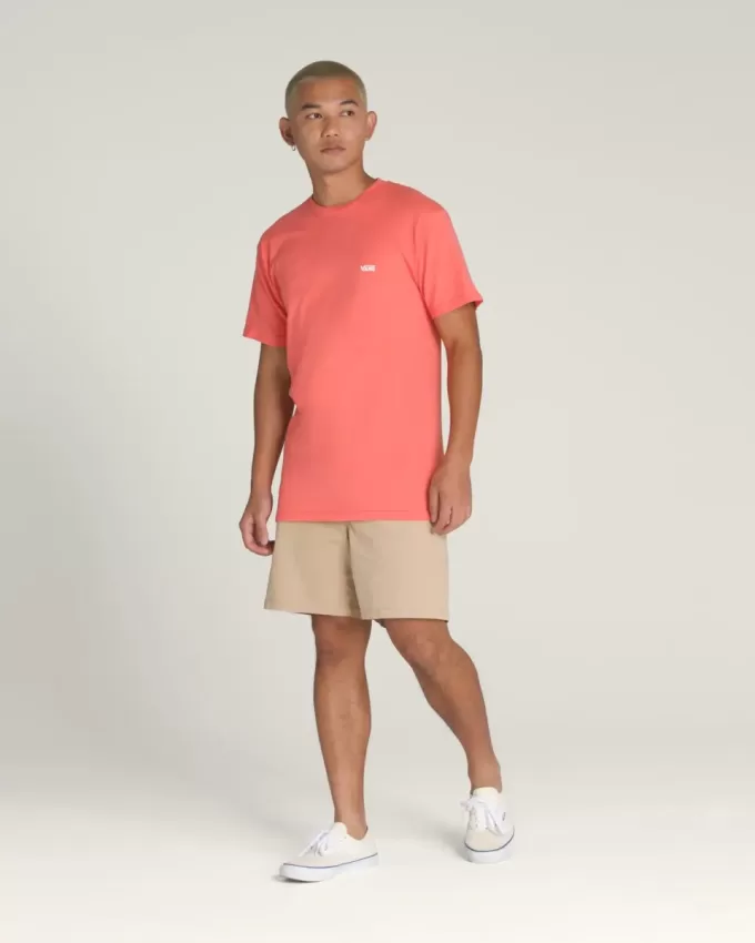 T-shirt med logotyp för vänster bröst