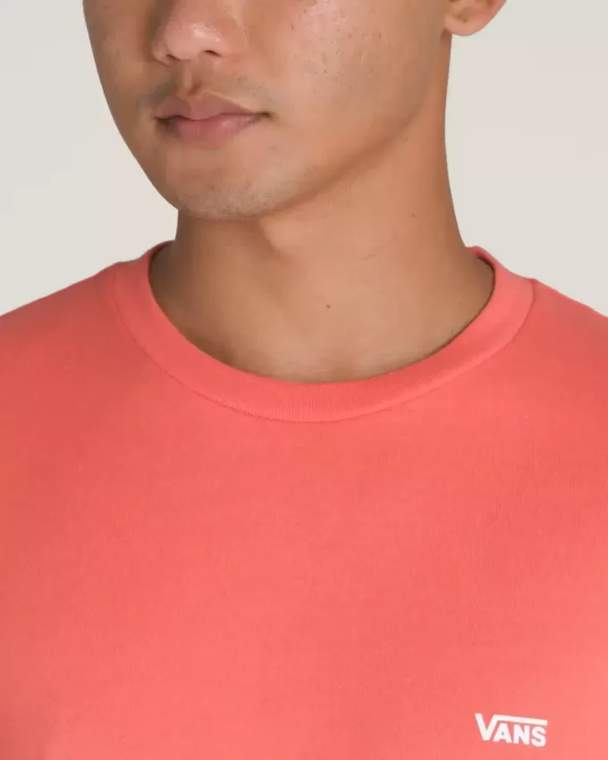 T-shirt med logotyp för vänster bröst