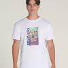 T-shirt med spraylager T-shirt med spraylager