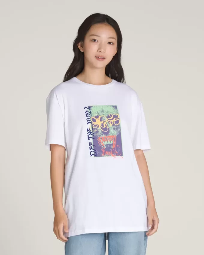 T-shirt med spraylager T-shirt med spraylager
