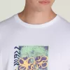 T-shirt med spraylager T-shirt med spraylager