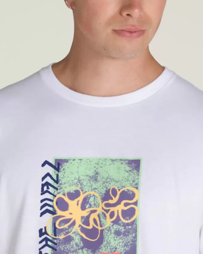 T-shirt med spraylager T-shirt med spraylager